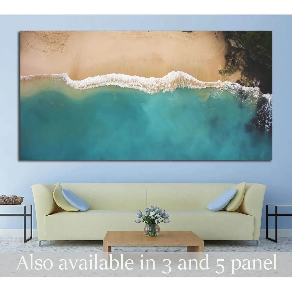Beautiful Sea Landscape №1319 Ready To Hang Canvas Print 1