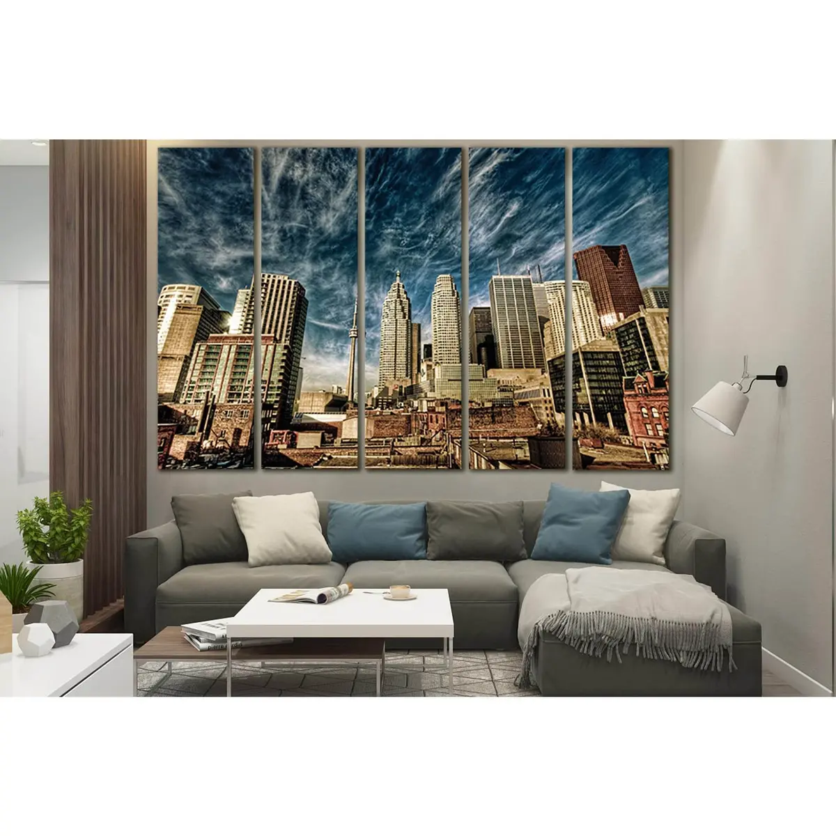 Stunning Canadian Sky Canvas Art – Ontario Landscape Print, Ready-to-Hang, SL1464 - Image 3