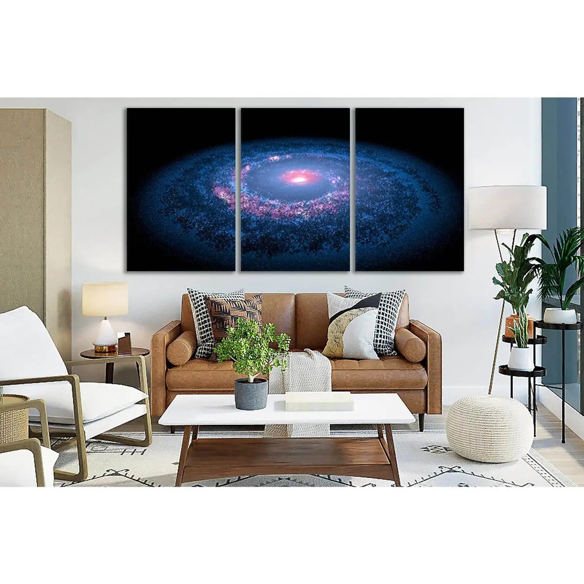Beautiful Spiral Galaxy №Sl437 Ready To Hang Canvas Print 5