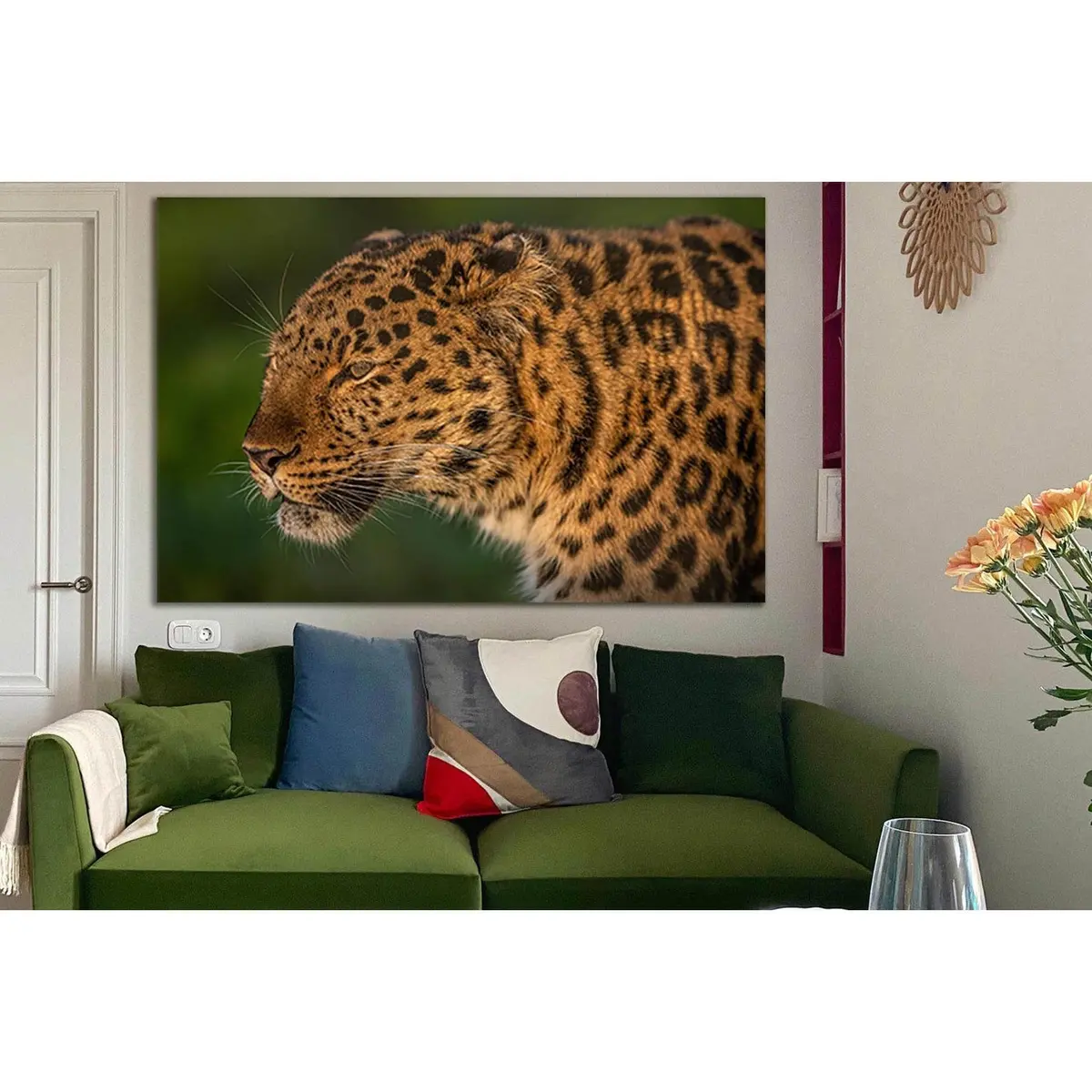Beautiful Spotted Leopard №Sl996 Ready To Hang Canvas Print 1