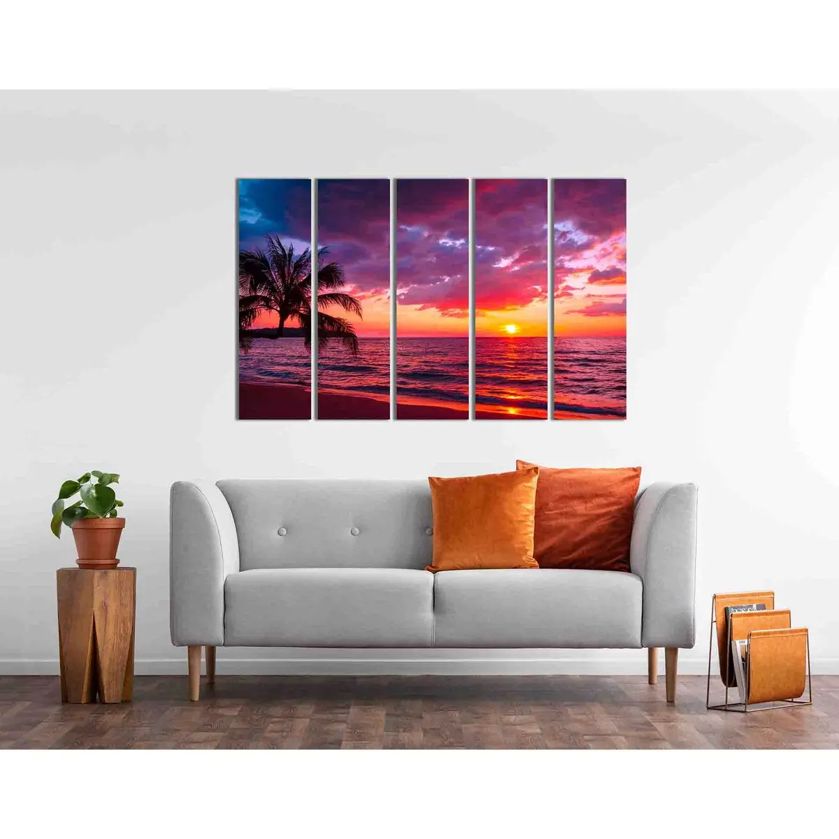 Stunning Sunset Canvas Art Print №D2088 – Premium Ready-to-Hang Wall Decor - Image 3
