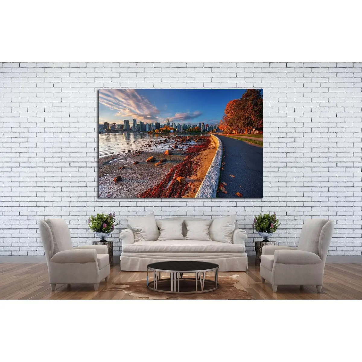 Beautiful Vancouver №2182 Ready To Hang Canvas Print 3