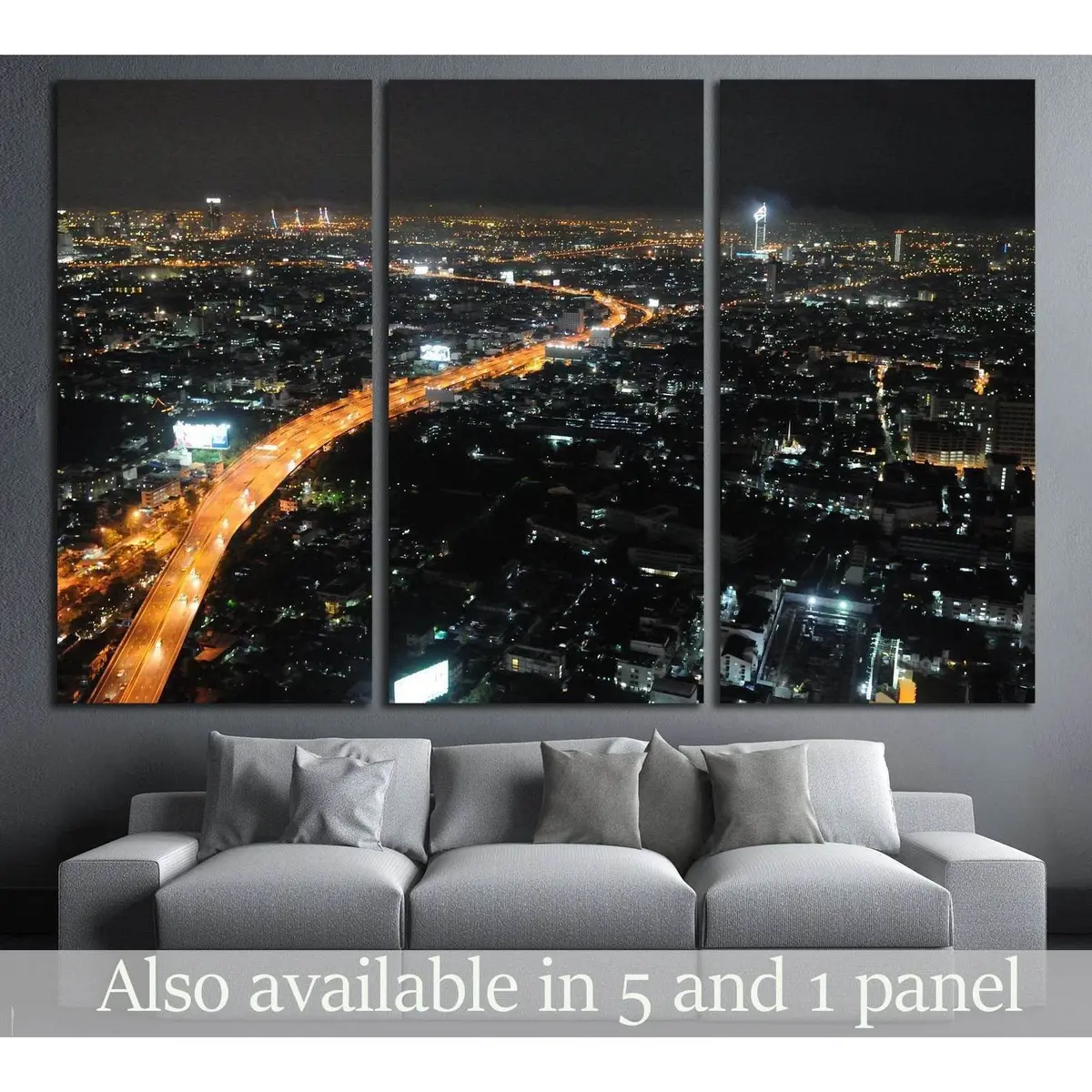 Beautifully City №2407 Ready To Hang Canvas Print 5