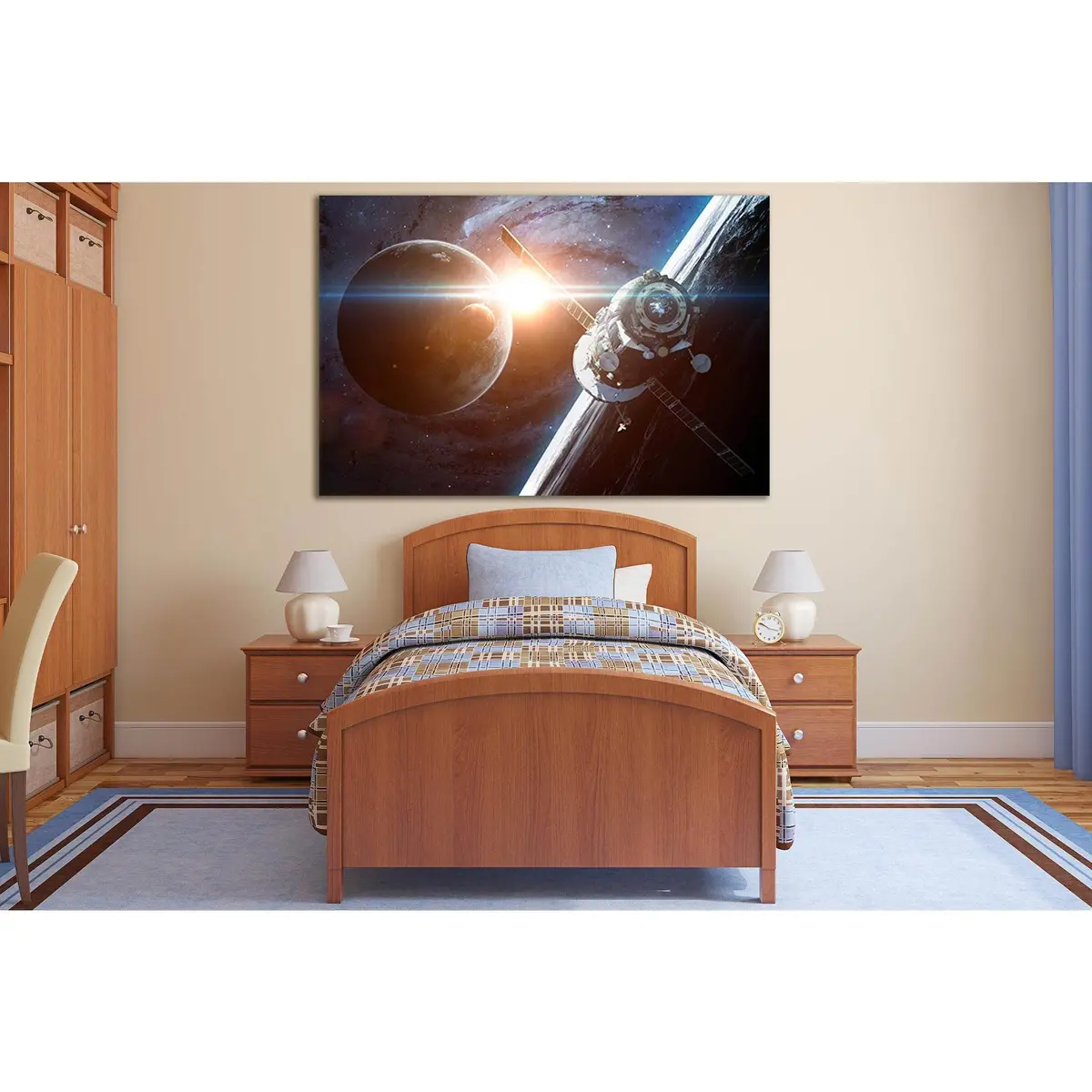 Beauty Of Space Exploration №Sl408 Ready To Hang Canvas Print 2