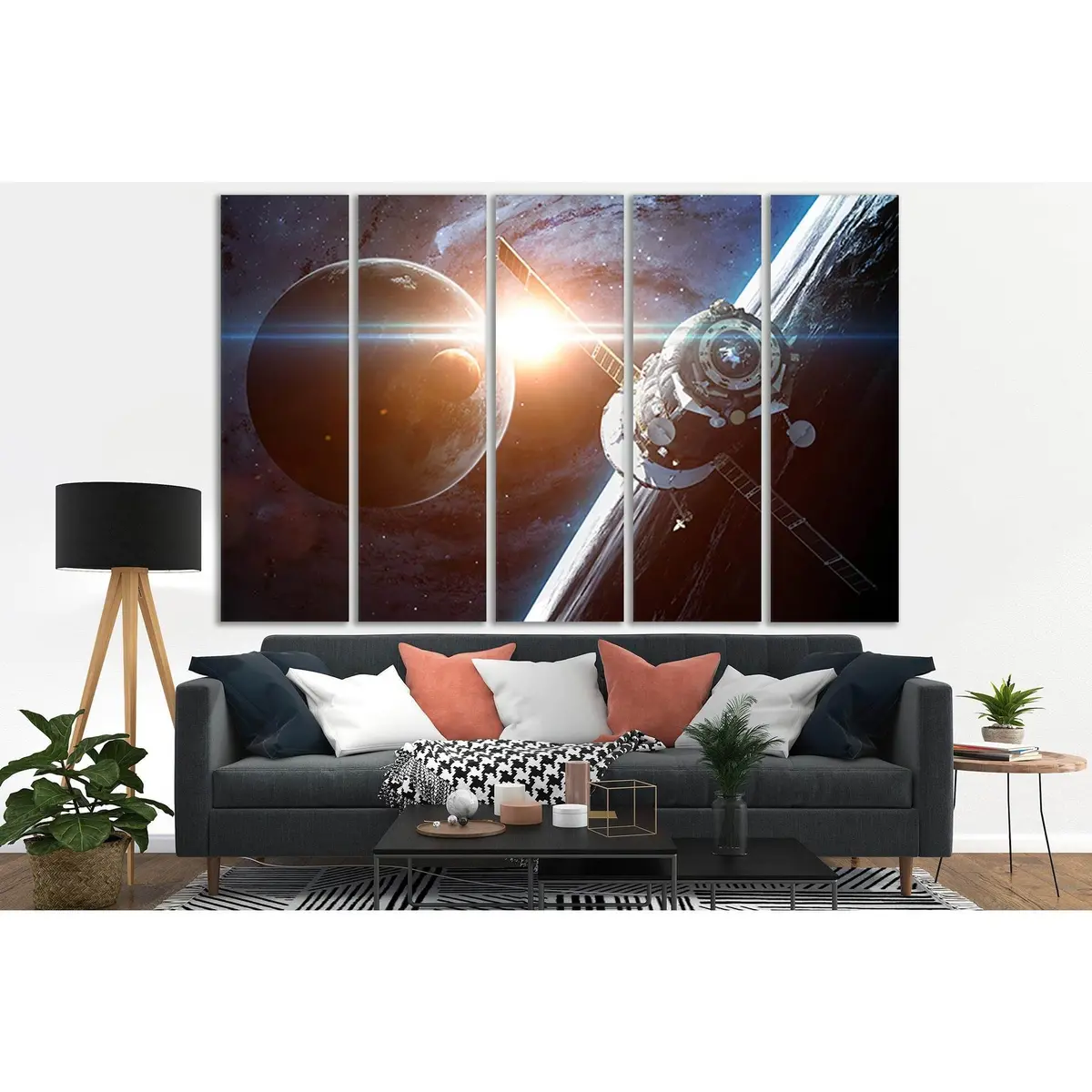 Space Exploration Canvas Art №SL408 – Ready-to-Hang Premium Wall Decor - Image 3