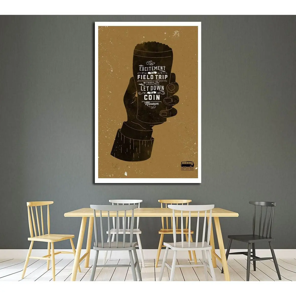 Beer №3420 Ready To Hang Canvas Print 1