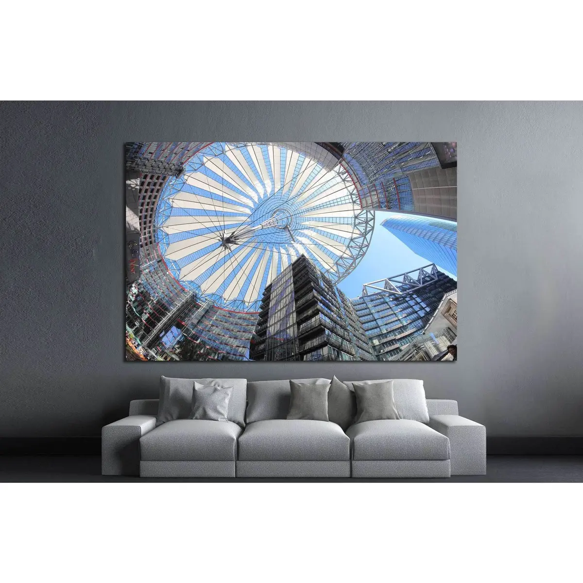 Berlin, Germany №1165 Ready To Hang Canvas Print 3