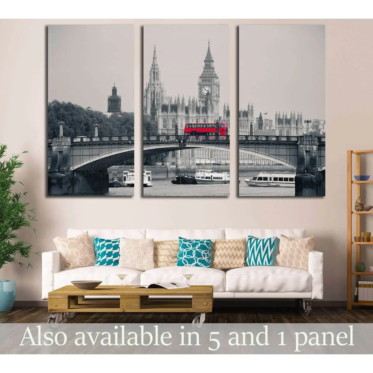 Big Ben №562 Ready To Hang Canvas Print 1