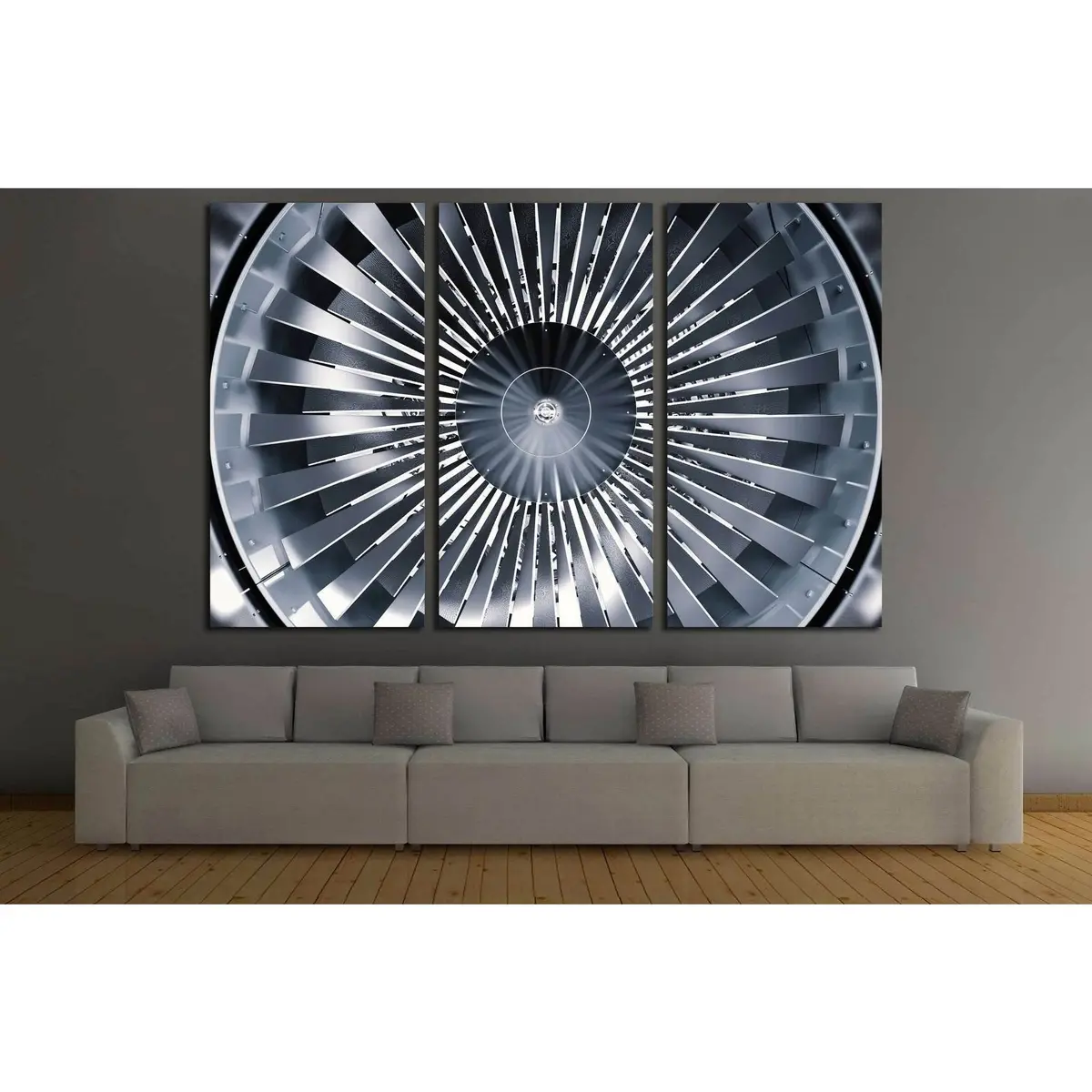 Big Propeller №176 Ready To Hang Canvas Print 5