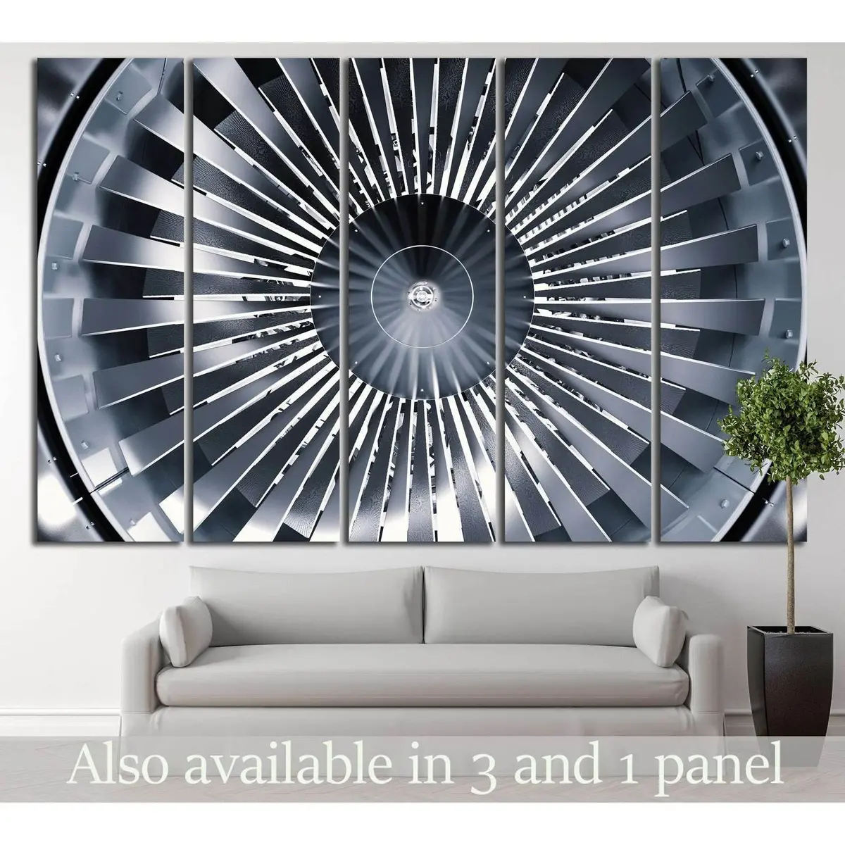 Large Propeller Canvas Wall Art Print #176 – Ready to Hang