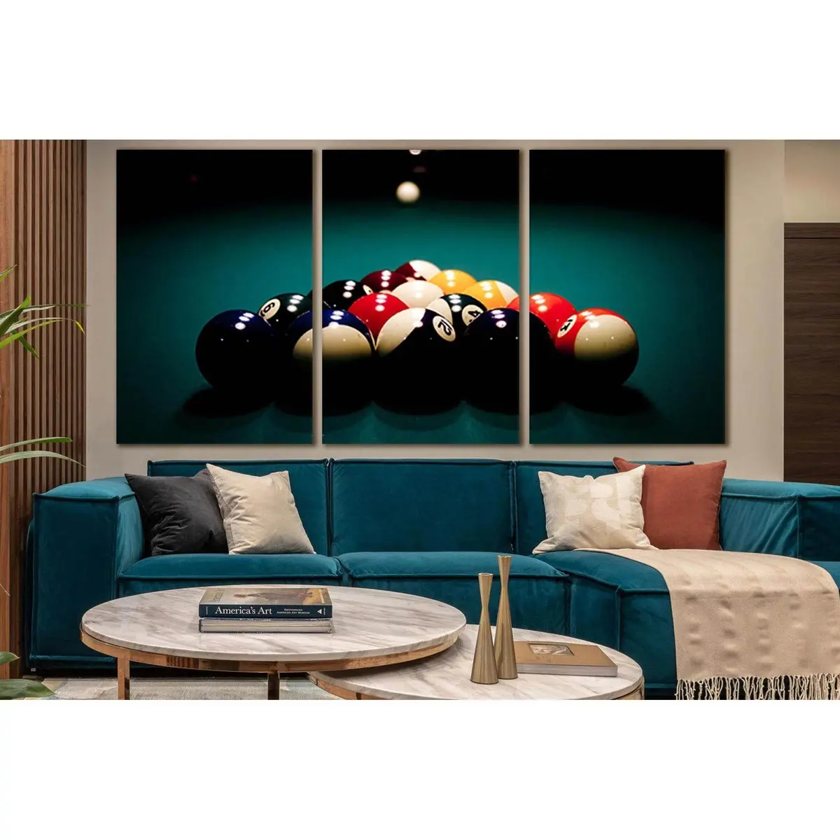 Billiard Balls Start Game №Sl949 Ready To Hang Canvas Print 5
