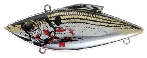 Bill Lewis Rat-L-Trap Original (Rt) 37C Bleeding Shiner On Chrome 1