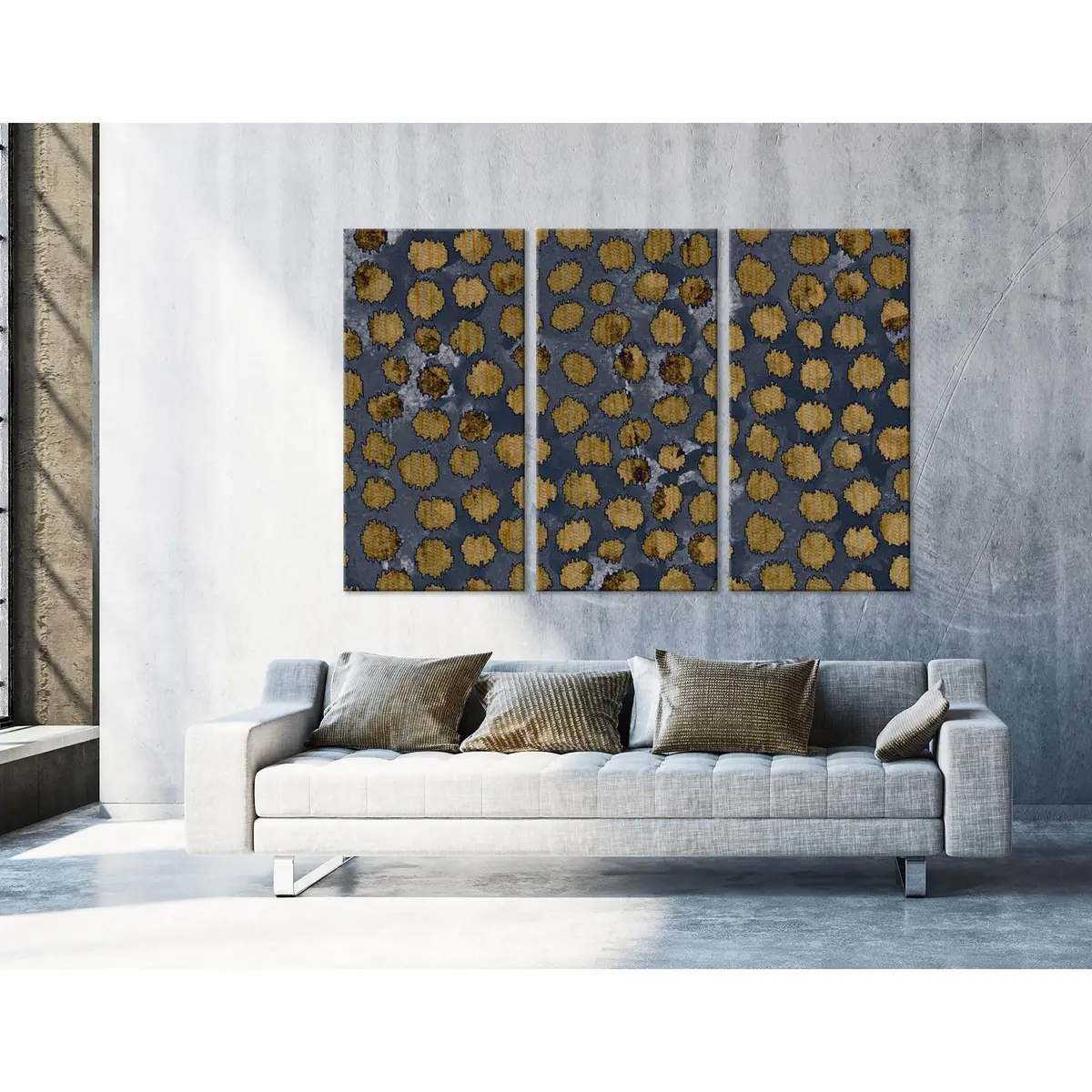 Black And Brown Abstract №04321 Ready To Hang Canvas Print 5