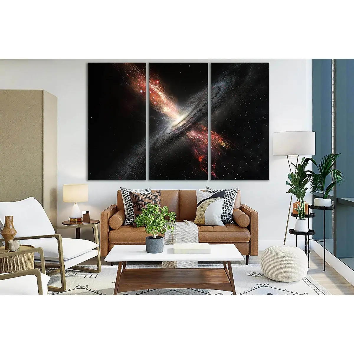 Black Hole In The Galaxy №Sl411 Ready To Hang Canvas Print 5