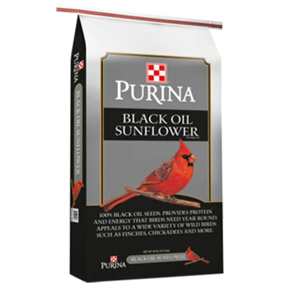 Purina Black Oil Sunflower Seeds - 40 Lb. 1
