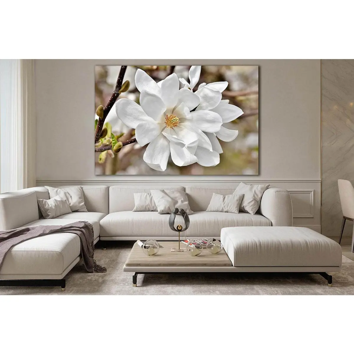 Blooming Magnolia №Sl497 Ready To Hang Canvas Print 1