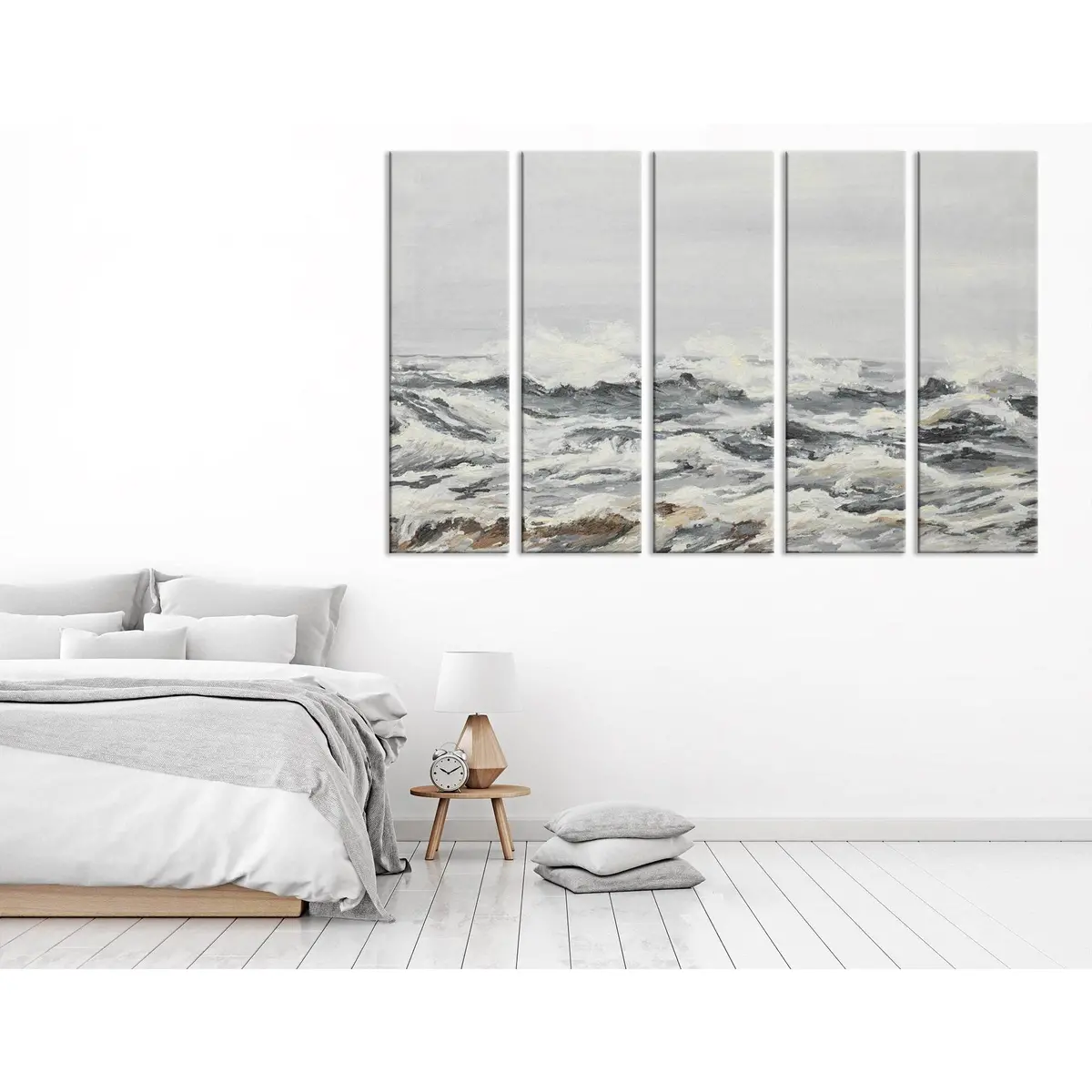 Premium Abstract Ocean Canvas Art Print №04328 – Ready-to-Hang Wall Decor