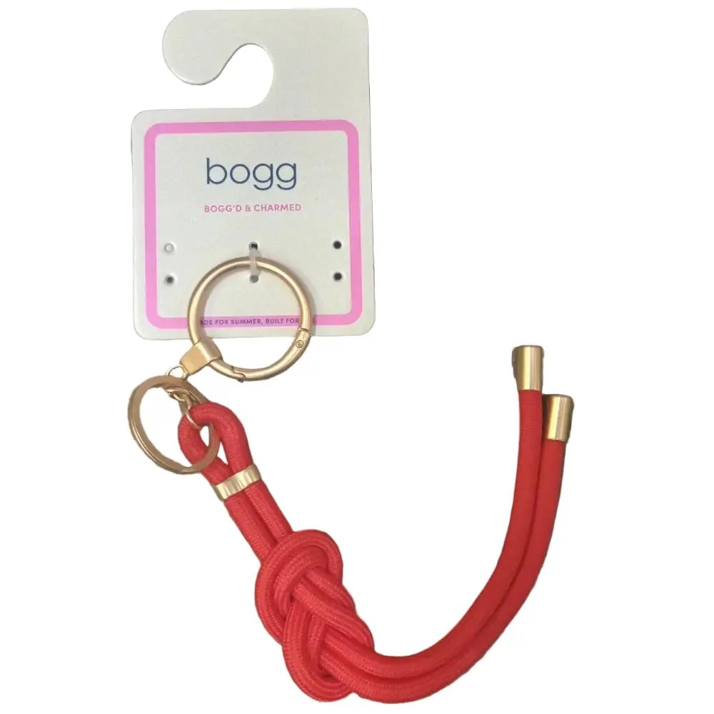 Bogg'd & Charmed Nautical Rope Knot Tassel Keychain - 14" 1