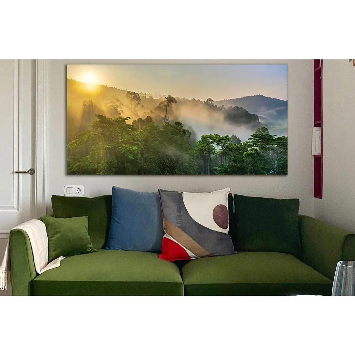 Borneo Rainforest №Sl1084 Ready To Hang Canvas Print 1