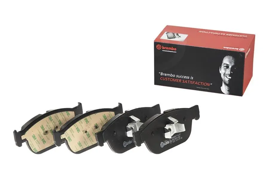 Brembo P86027 Low-Metallic Brake Pads — Quiet, Low-Dust Performance 1