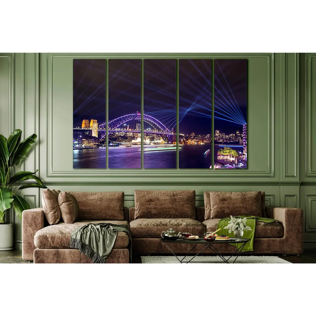 Australian Bridge Canvas Art №SL1112 – Premium Ready-to-Hang Wall Decor