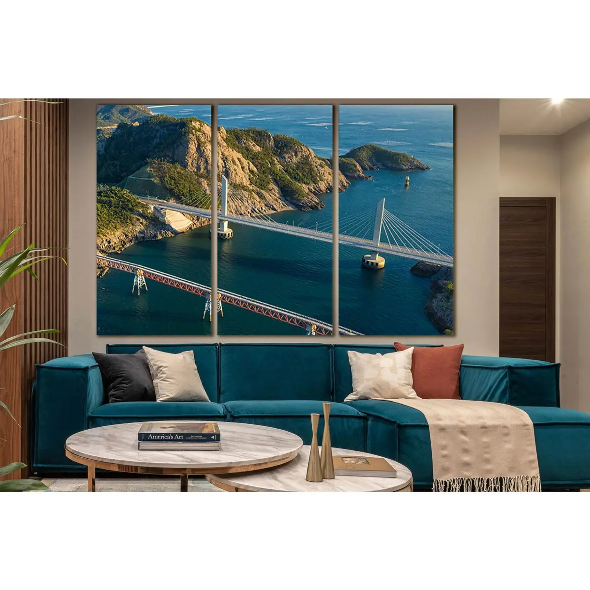 Bridges In South Korea №Sl1110 Ready To Hang Canvas Print 5
