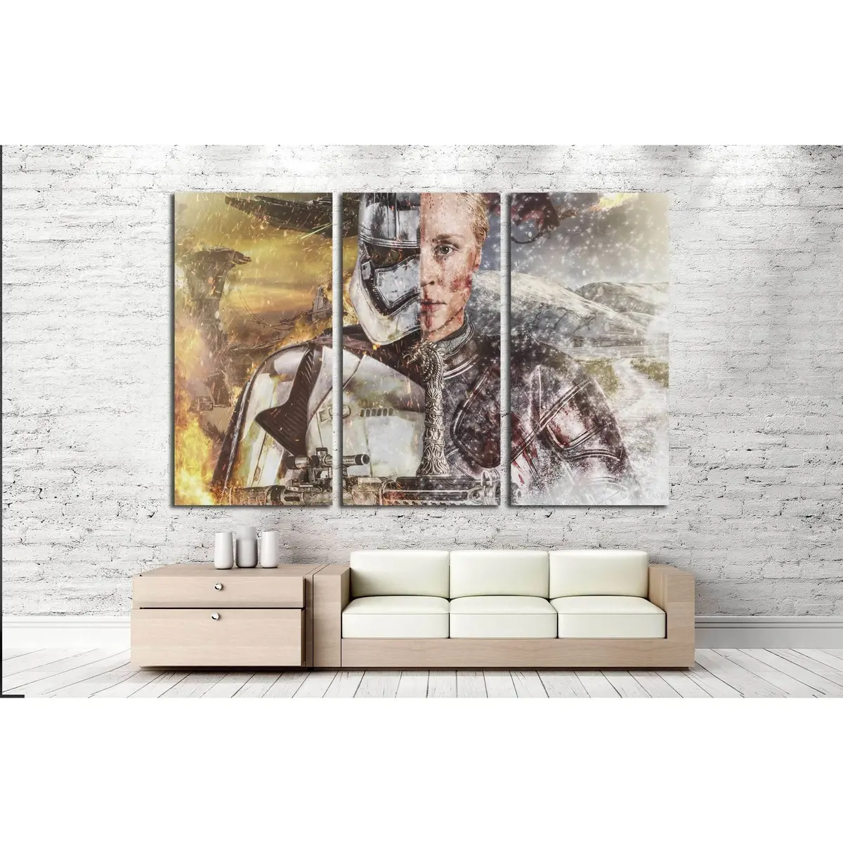 Brienne Of Tarth №3329 Ready To Hang Canvas Print 5