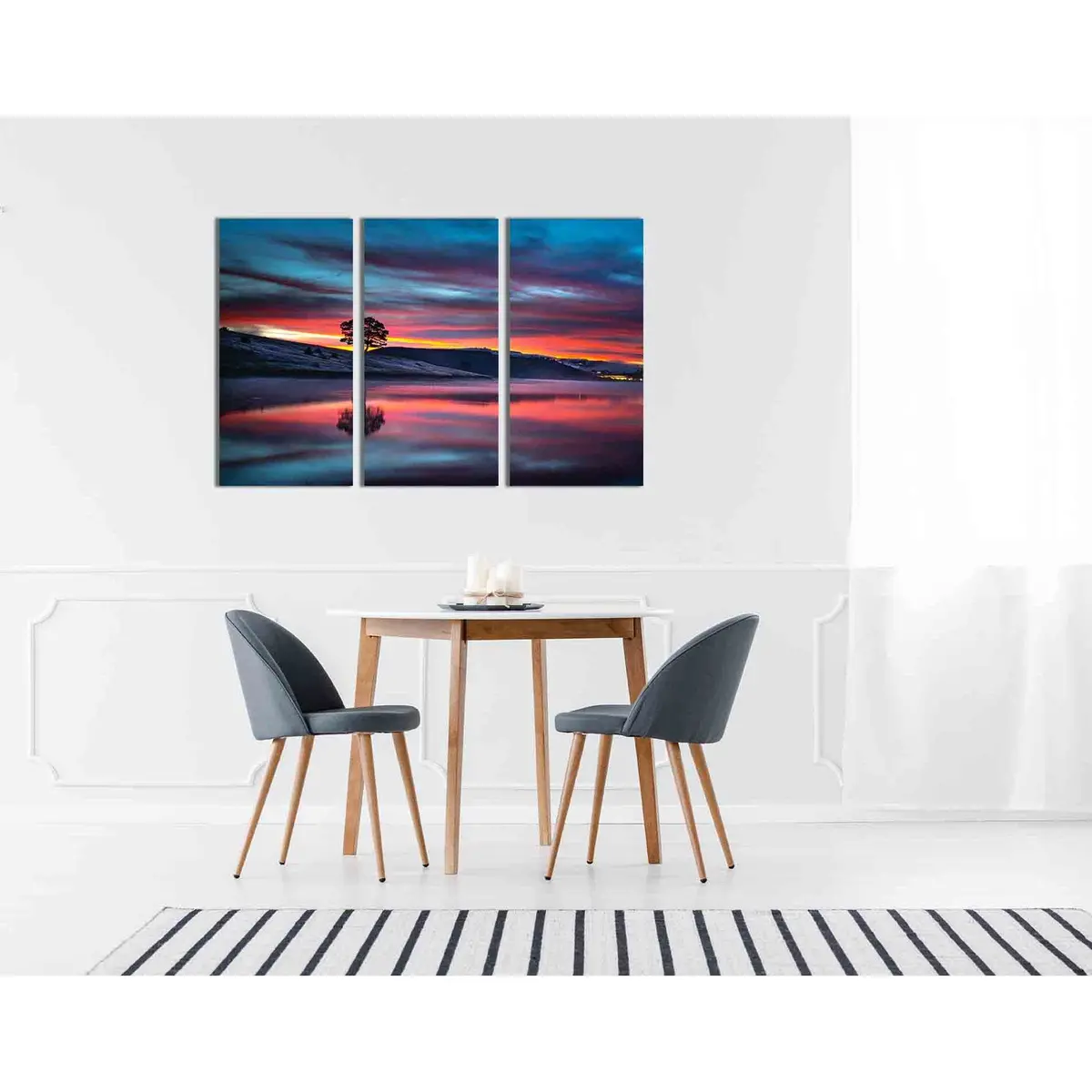 Bright Sunset №D2024 Ready To Hang Canvas Print 5