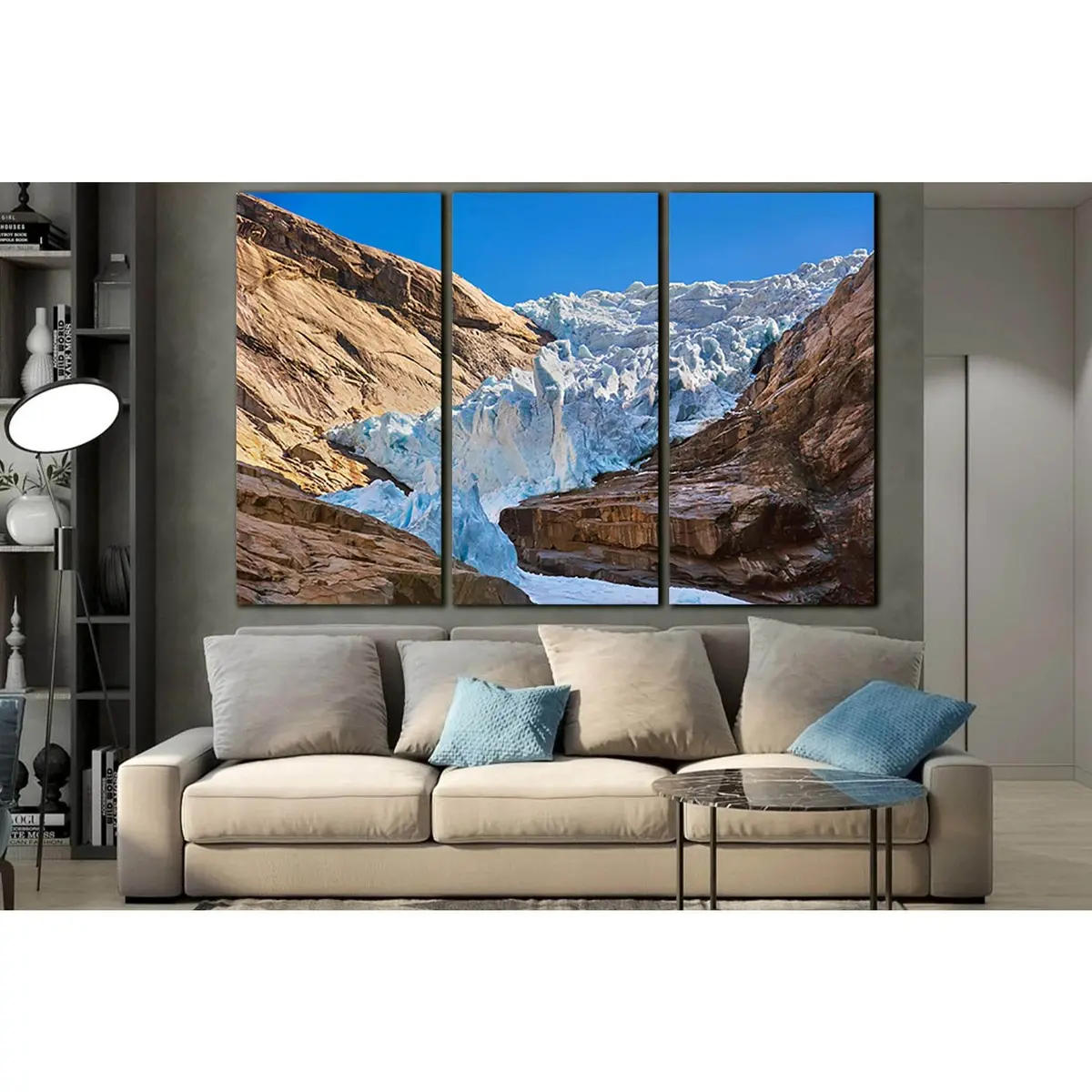 Briksdal Glacier Norway №Sl1353 Ready To Hang Canvas Print 5