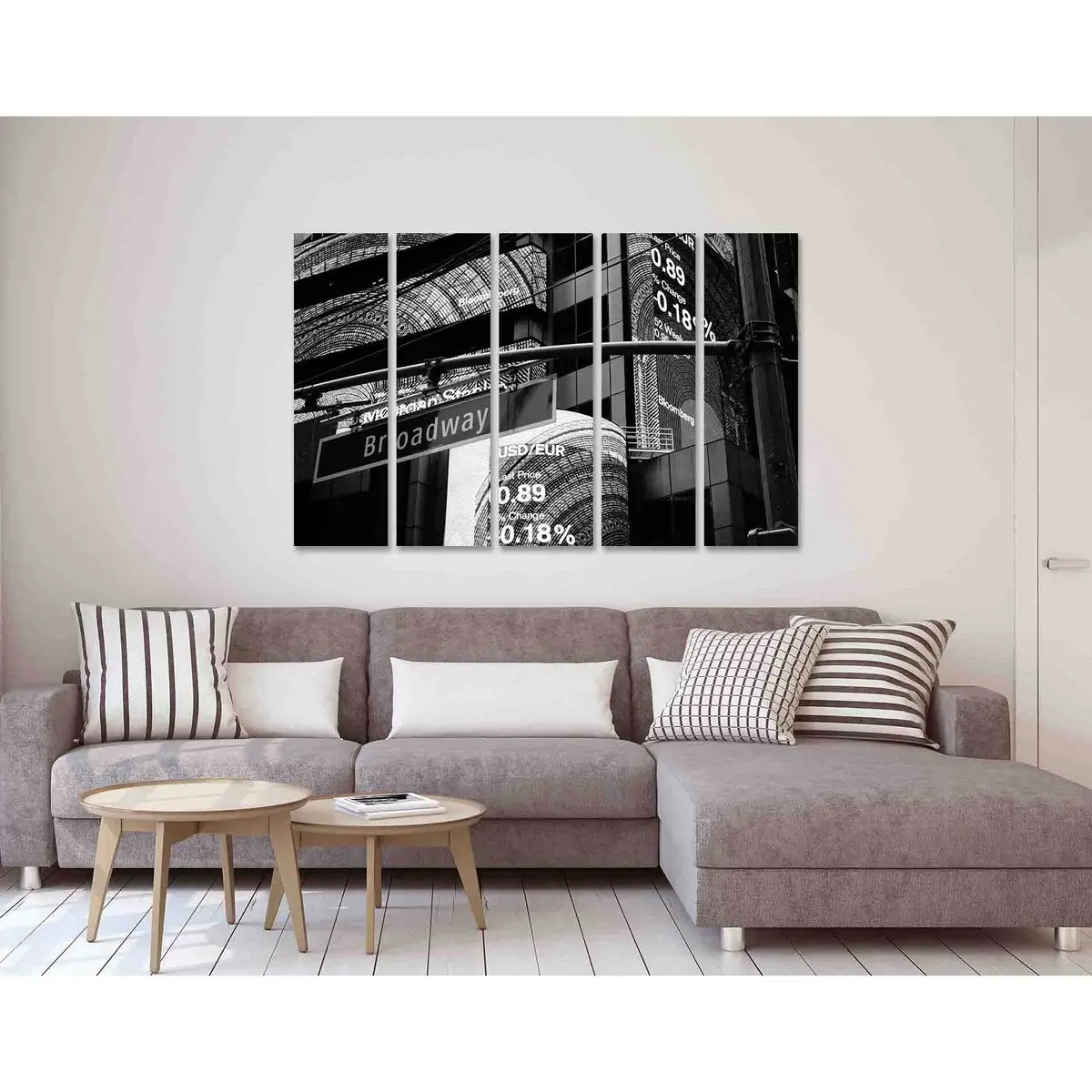 Broadway Street Art D2821 – Ready-to-Hang Canvas Wall Decor - Image 3