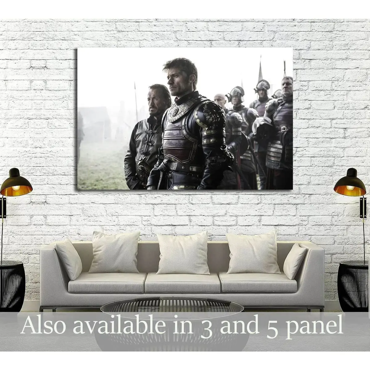 Bronn And Jaime Lannister №3331 Ready To Hang Canvas Print 1