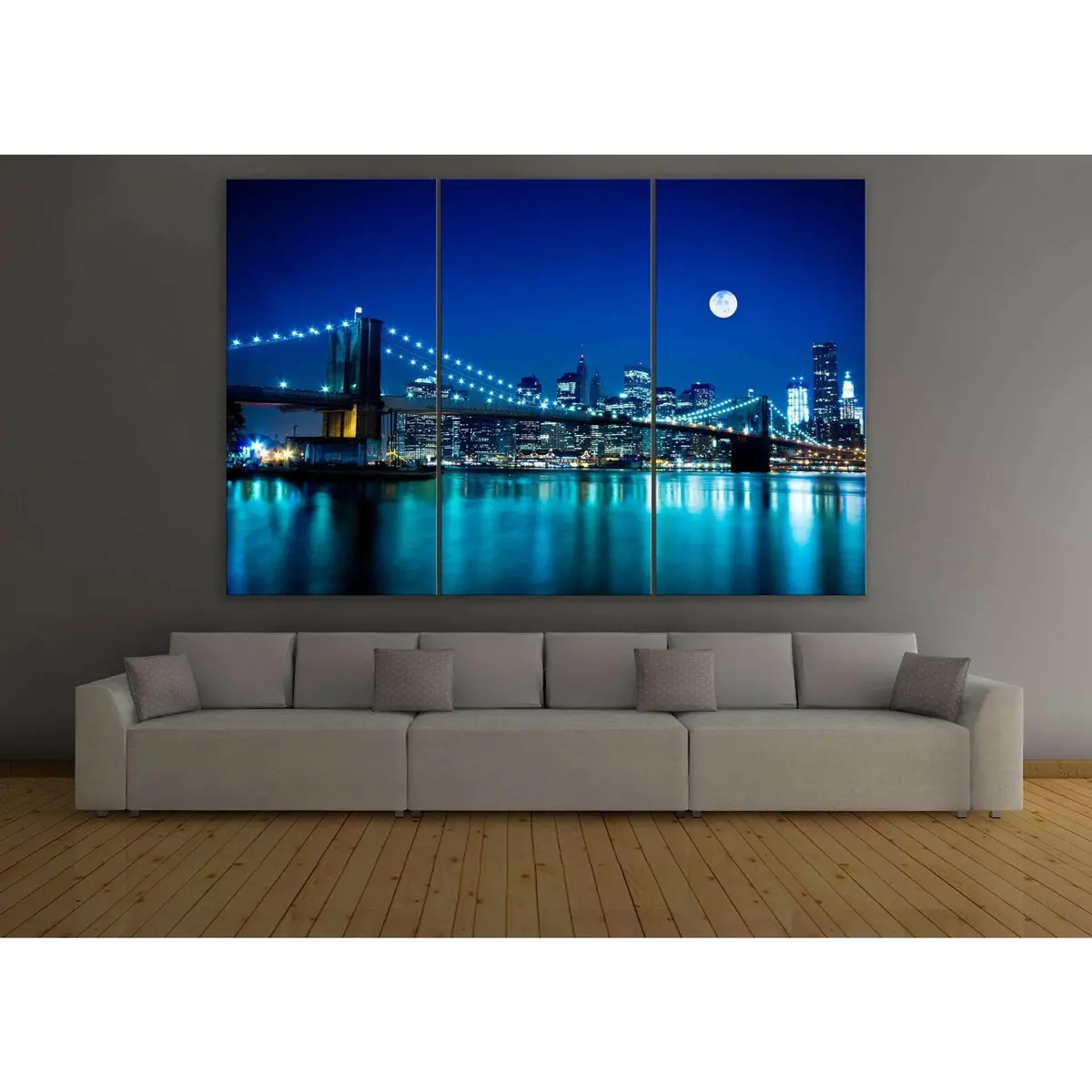 Brooklyn Bridge №121 Ready To Hang Canvas Print 5