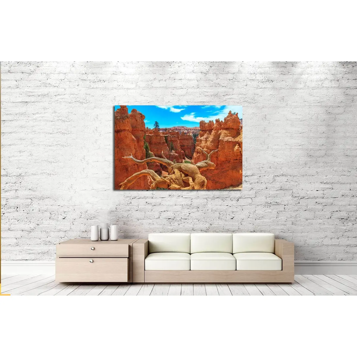 Bryce Canyon National Park №3192 Ready To Hang Canvas Print 3