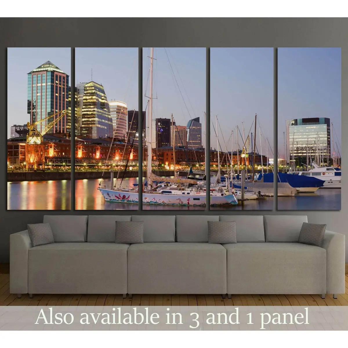 Buenos Aires Skyline Canvas Art Print №1142
