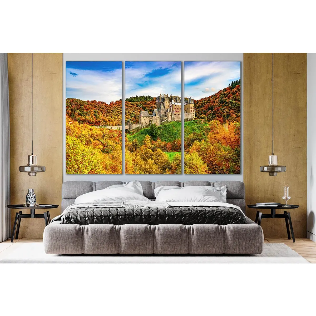 Burg Eltz Castle In Autumn №Sl663 Ready To Hang Canvas Print 5