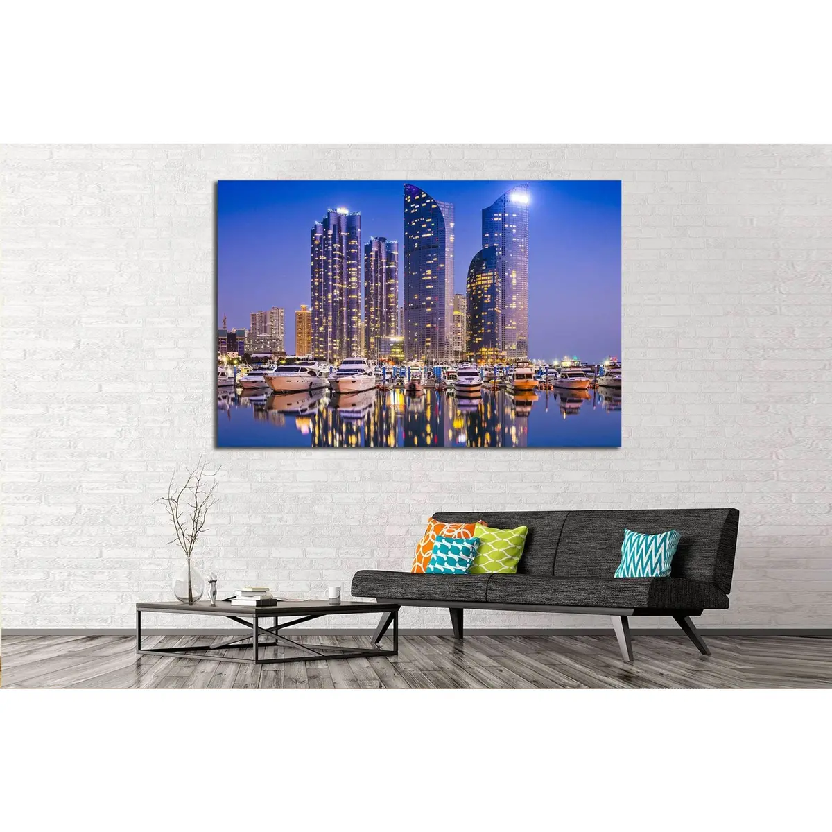 Busan South Korea №525 Ready To Hang Canvas Print 2
