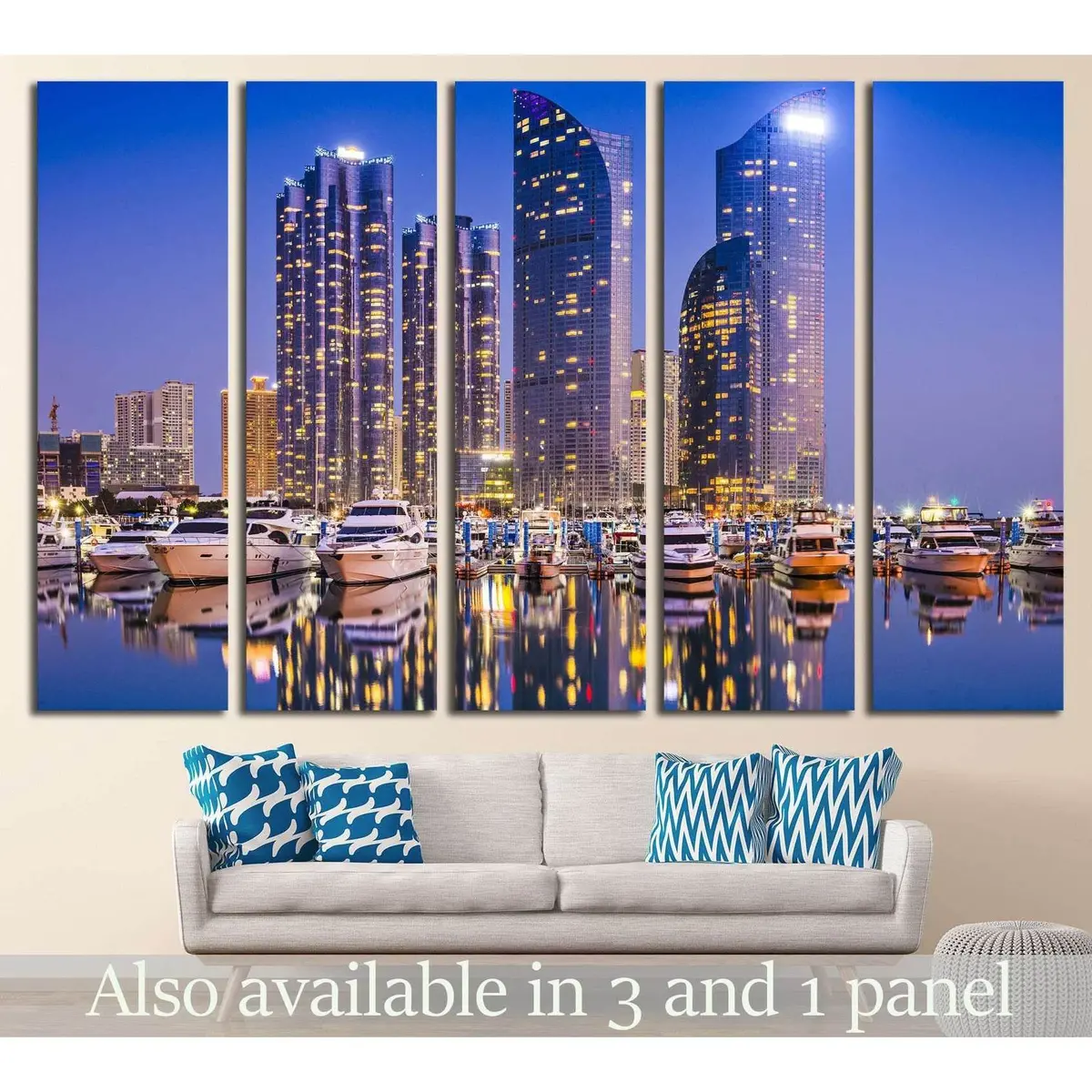 Busan, South Korea Canvas Wall Art – Ready-to-Hang Print #525