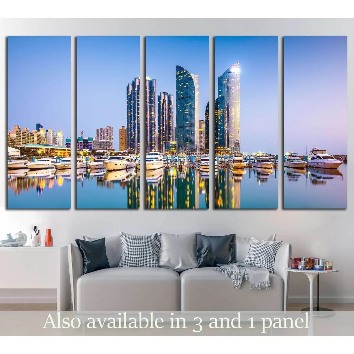Busan, South Korea №564 Ready To Hang Canvas Print 1