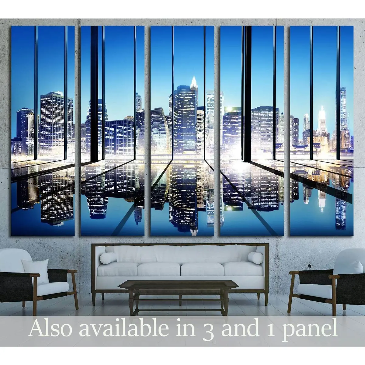 Contemporary Business Meeting Room Canvas Wall Art №3028