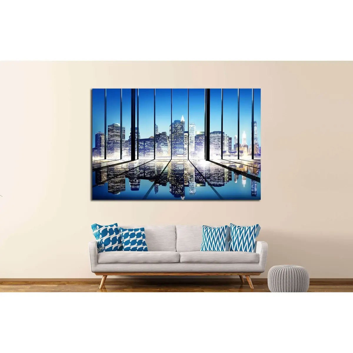 Business Contemporary Meeting Room Office Working Concept №3028 Ready To Hang Canvas Print 3