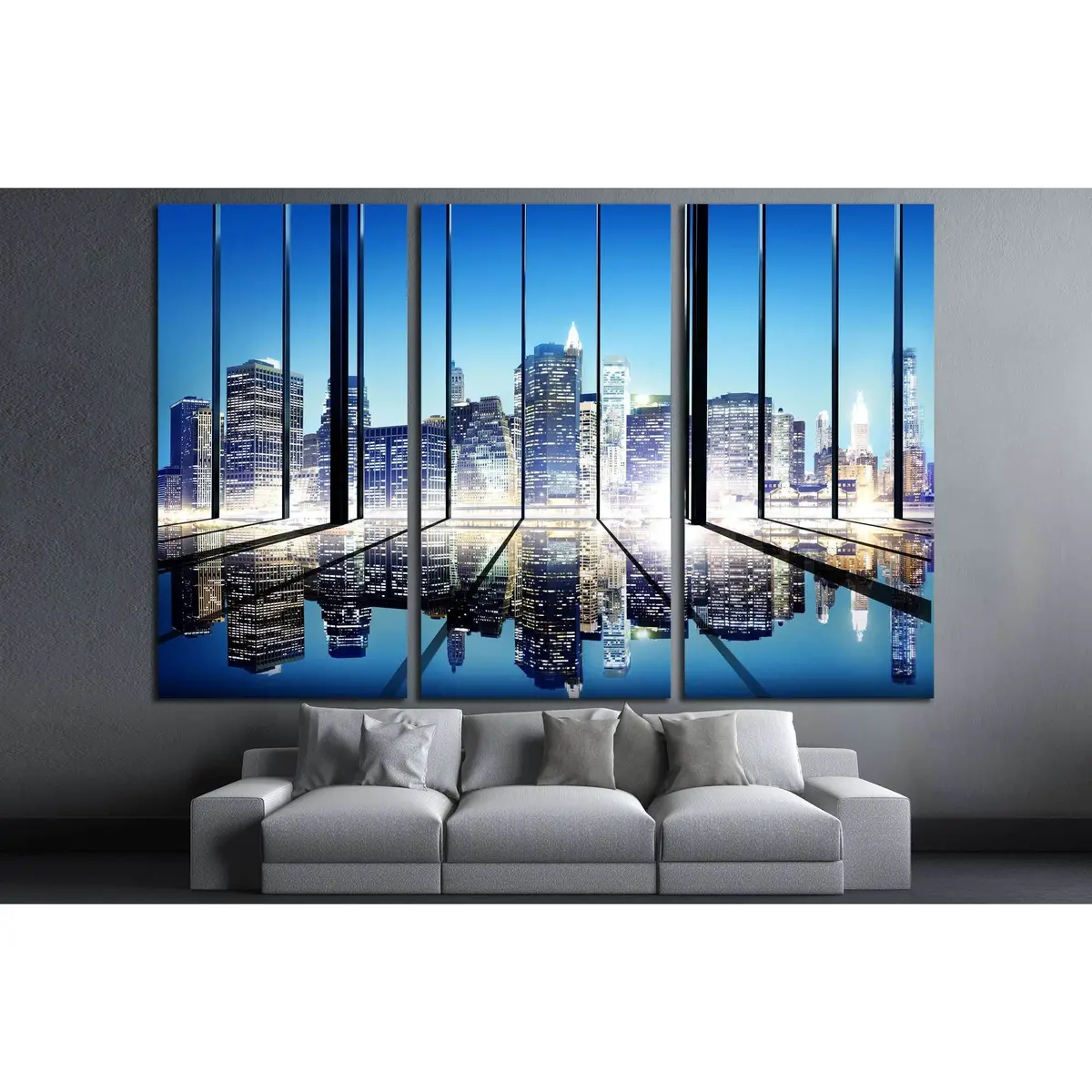 Business Contemporary Meeting Room Office Working Concept №3028 Ready To Hang Canvas Print 5