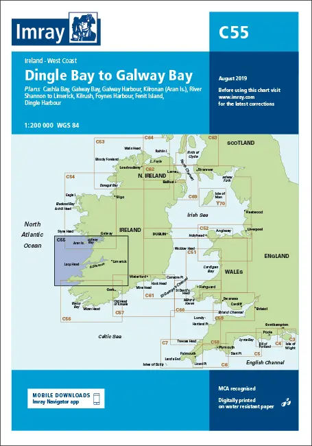 Imray C55 Dingle Bay To Galway Bay 1