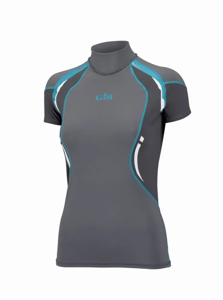 Gill Women's Sport Uv Rash Vest - Short Sleeve 1