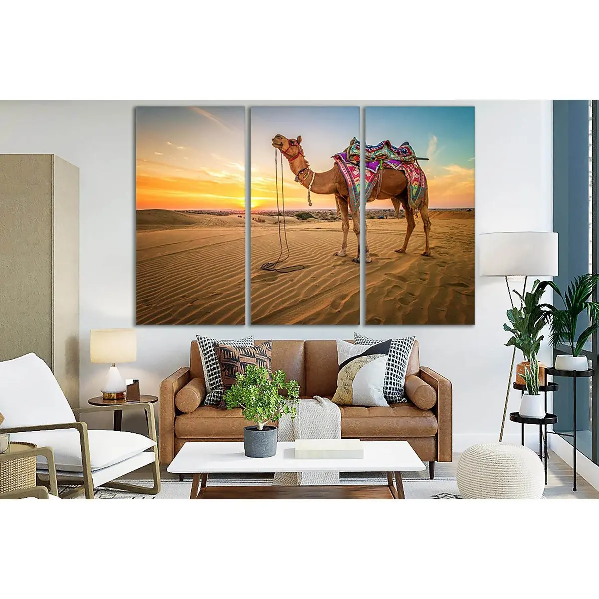 Camel In The Desert №Sl1015 Ready To Hang Canvas Print 5