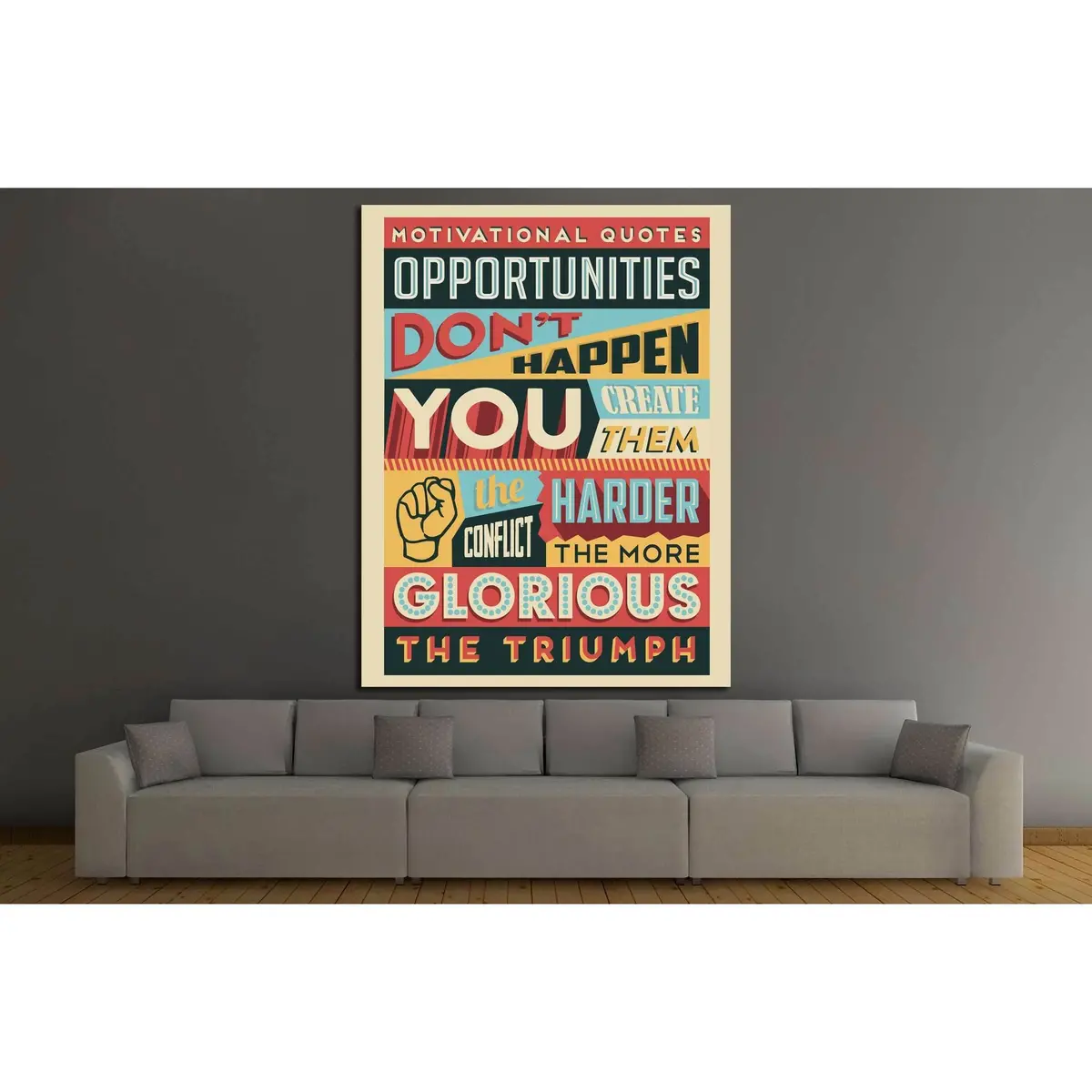 Canvas №4537 Ready To Hang Canvas Print 2
