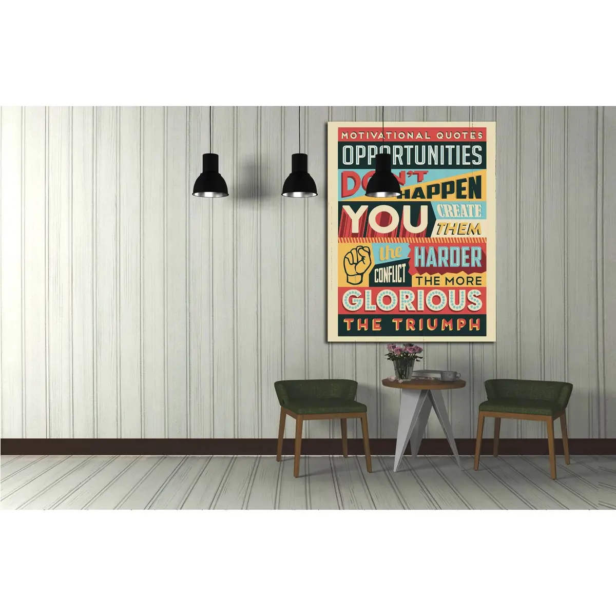 Canvas №4537 Ready To Hang Canvas Print 3