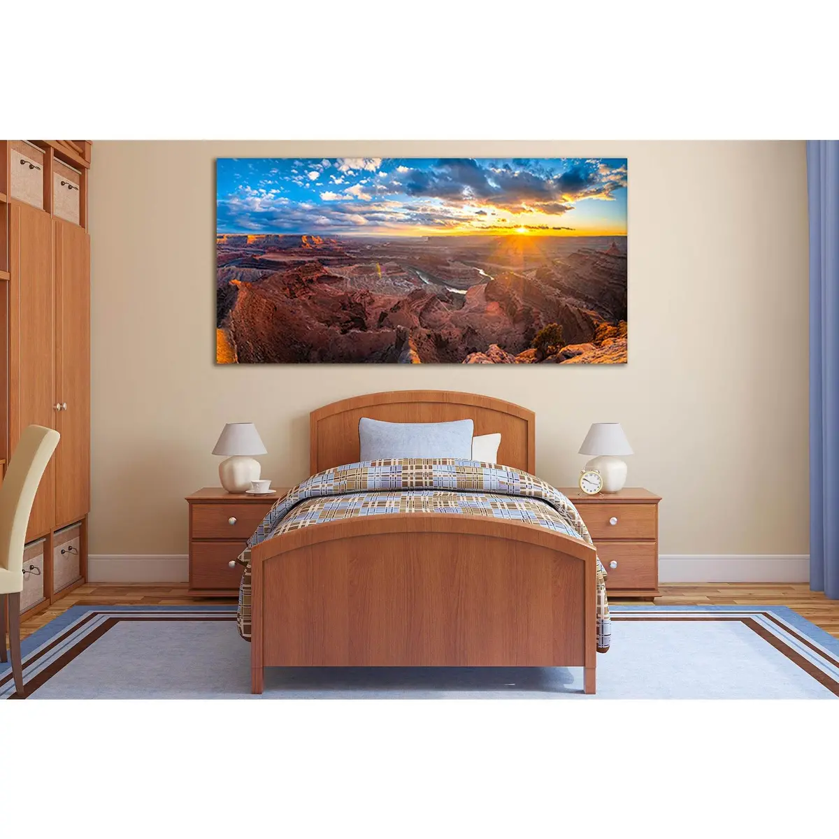 Canyon Cloud Beautiful Dawn №Sl217 Ready To Hang Canvas Print 1