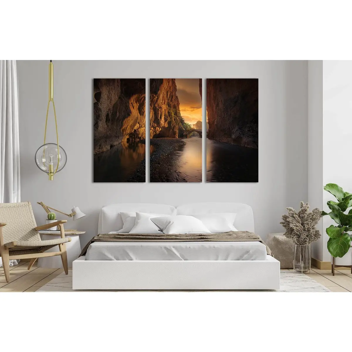 Canyon In Greece №D1811 Ready To Hang Canvas Print 5