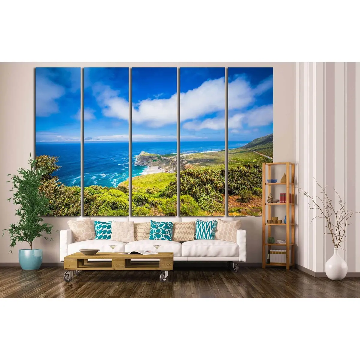 Ready-to-Hang Canvas Art Featuring Cape Point, South Africa – Edition #627 - Image 3