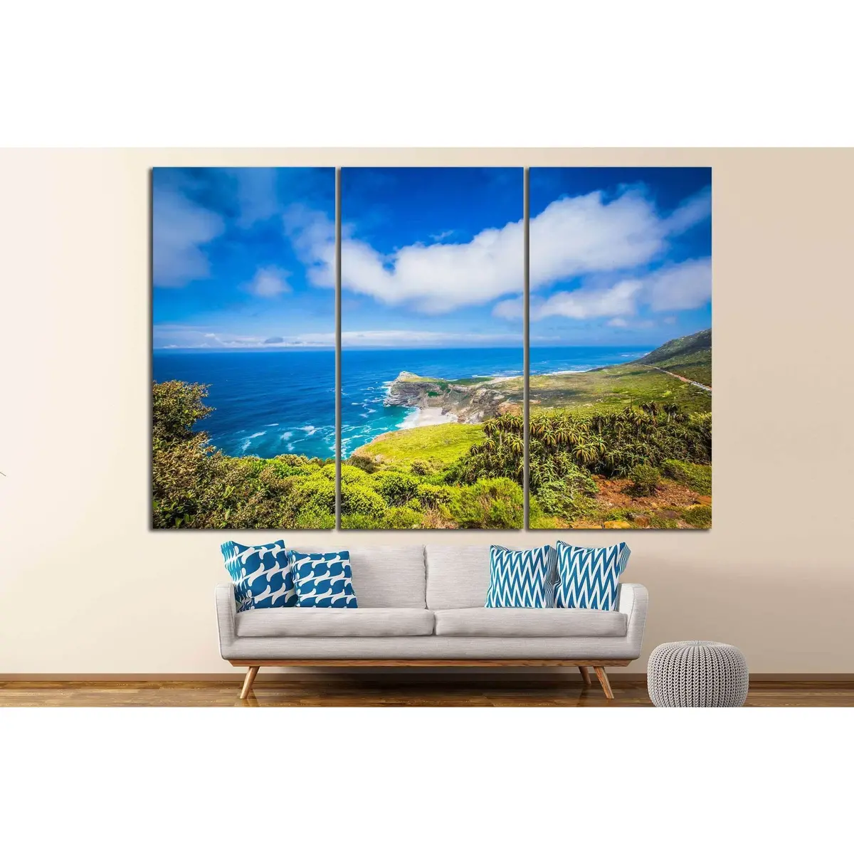 Cape Point , South Africa №627 Ready To Hang Canvas Print 5